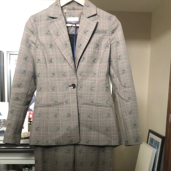 Altuzarra Jackets & Blazers - Altuzarra Tweed Suit with floral patern
